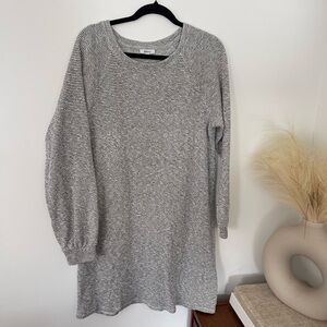 Reitmans Heathered Gray Midi Dress